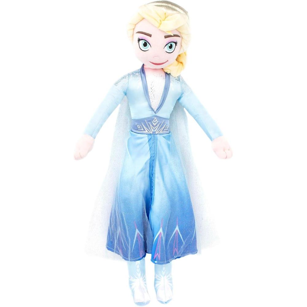 imageJay Franco Plusg Pillow Buddy Super Soft Polyester Microfiber Bluey 19 InchesMulti Elsa