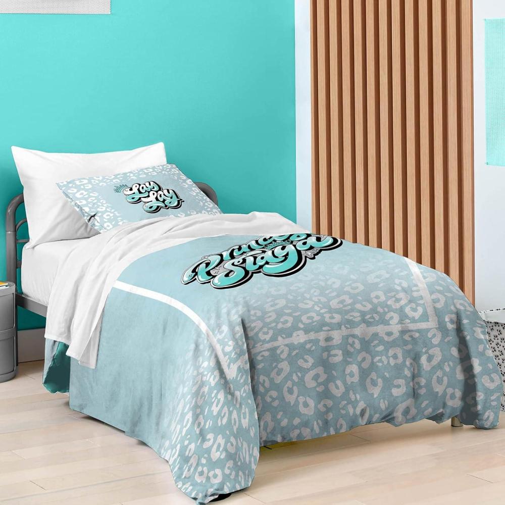 imageSaturday Park Bluey and Bingo Rainbow Clouds Twin Duvet Cover amp Sham Set 2 Piece 100 Organic Cotton Duvet Set GOTS amp OekoTEX CertifiedTeal Lay Lay