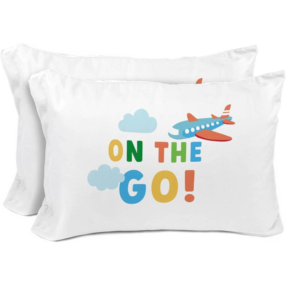 imageSunny Side Up Bluey amp Bingo Pack of 2 Reversible Pillowcases Double Sided Pillow Covers Kids Super Soft BeddingWhite on the Go