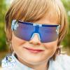 ARKAID BLUEY Sunglasses for Girls and Boys | Safe UV 400 | One Size Fits Most Kids(Bluey Wrap)