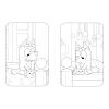 Bluey: Happy Easter! A Puffy Sticker Coloring Book: With Over 50 Puffy Stickers