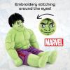 Bluey & Bingo Plush Pillow Buddy Set – Super Soft Character Pillows – Polyester Microfiber, 12 inches(Green – Hulk)
