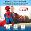 Bluey & Bingo Plush Pillow Buddy Set – Super Soft Character Pillows – Polyester Microfiber, 12 inches(Multi – Spiderman)