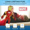 Bluey & Bingo Plush Pillow Buddy Set – Super Soft Character Pillows – Polyester Microfiber, 12 inches(Red – Iron Man)