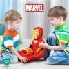 Bluey & Bingo Plush Pillow Buddy Set – Super Soft Character Pillows – Polyester Microfiber, 12 inches(Red – Iron Man)