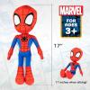 Bluey & Bingo Plush Pillow Buddy Set – Super Soft Character Pillows – Polyester Microfiber, 12 inches(Red – Spiderman)