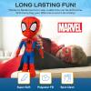 Bluey & Bingo Plush Pillow Buddy Set – Super Soft Character Pillows – Polyester Microfiber, 12 inches(Red – Spiderman)