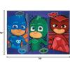 Gertmenian Bluey Indoor Area Rug – 4×6 Large, Non-Slip, Ideal for Children in Bedroom, Game Room, Classroom, Nursery or Play Area – Bluey Playtime Friends, Multi, 25803(PJ Masks)