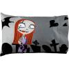 Jay Franco Bluey Hello 1 Single Reversible Pillowcase – Double-Sided Kids Super Soft Bedding (Official Bluey Product)(Gray – Nightmare Before Christmas)
