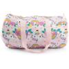 Jay Franco Bluey Twin Size Comforter Set – 4 Piece Bedding Includes Sheet Set, Pillow Covers & Bonus Duffle Bag – Super Soft Kids Bedding with Bingo, Muffin, Coco & Snickers(Pink – Hello Kitty)