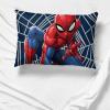 Jay Franco Bluey & Bingo 1 Single Reversible Pillowcase – Double-Sided Kids Super Soft Bedding (Official Bluey Product)(Blue – Spiderman)