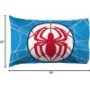 Jay Franco Bluey & Bingo 1 Single Reversible Pillowcase – Double-Sided Kids Super Soft Bedding (Official Bluey Product)(Red – Spiderman)