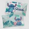 Jay Franco Bluey & Bingo 1 Single Reversible Pillowcase – Double-Sided Kids Super Soft Bedding (Official Bluey Product)(White – Lilo & Stitch)