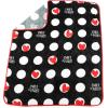 Jay Franco Bluey & Bingo Nogginz Set – 40 x 50 Inch Lightweight Travel Throw Blanket & Pillow – Kids Super Soft 2 Piece Bedding Set(Black – Emily in Paris)