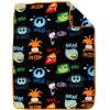 Jay Franco Bluey & Bingo Nogginz Set – 40 x 50 Inch Lightweight Travel Throw Blanket & Pillow – Kids Super Soft 2 Piece Bedding Set(Black – Sadness)