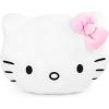 Jay Franco Bluey & Bingo Nogginz Set – 40 x 50 Inch Lightweight Travel Throw Blanket & Pillow – Kids Super Soft 2 Piece Bedding Set(Gray – Hello Kitty)