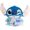 Jay Franco Bluey & Bingo Nogginz Set – 40 x 50 Inch Lightweight Travel Throw Blanket & Pillow – Kids Super Soft 2 Piece Bedding Set(Multi – Lilo & Stitch)