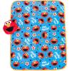 Jay Franco Bluey & Bingo Nogginz Set – 40 x 50 Inch Lightweight Travel Throw Blanket & Pillow – Kids Super Soft 2 Piece Bedding Set(Sesame Street)