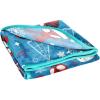 Jay Franco Kids Christmas Plush Throw Blanket – 40 x 50 Inch Soft & Cozy Fleece Throw for Holiday Bedroom & Couch Décor, Official Licensed Product, Blue – Bluey(Blue – Spidey and Friends)