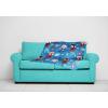Jay Franco Kids Christmas Plush Throw Blanket – 40 x 50 Inch Soft & Cozy Fleece Throw for Holiday Bedroom & Couch Décor, Official Licensed Product, Blue – Bluey(Blue – Spidey and Friends)