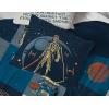 Jay Franco Kids Comforter Set Includes Sheets and Pillow Covers – Soft and Cozy Bed Set for Stylish Room Decor, Beige – Harry Potter, 5 Piece Twin Size Bedding(Blue – Star Wars 01)