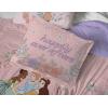 Jay Franco Kids Comforter Set Includes Sheets and Pillow Covers – Soft and Cozy Bed Set for Stylish Room Decor, Blue – Bluey & Bingo, 5 Piece Twin(Pink – Disney Princess)