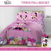 Jay Franco Kids Comforter Set Includes Sheets and Pillow Covers – Soft and Cozy Bed Set for Stylish Room Decor, Blue – Bluey & Bingo, 5 Piece Twin(Pink – Minnie Mouse 02)