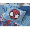 Jay Franco Kids Comforter Set Includes Sheets and Pillow Covers – Soft and Cozy Bed Set for Stylish Room Decor, Blue – Bluey & Bingo, 7 Piece Queen(Light Blue – Spidey & His Amazing Friends)