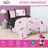 Jay Franco Kids Comforter Set Includes Sheets and Pillow Covers – Soft and Cozy Bed Set for Stylish Room Decor, Blue – Bluey & Bingo, 7 Piece Queen(Multi – Minnie Mouse)