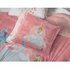Jay Franco Kids Comforter Set Includes Sheets and Pillow Covers – Soft and Cozy Bed Set for Stylish Room Decor, Blue – Bluey & Bingo, 7 Piece Queen(Pink – Princess Cinderella)