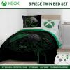 Jay Franco Kids Comforter Set Includes Sheets and Pillow Covers – Soft and Cozy Bed Set for Stylish Room Decor, Blue – Bluey & Bingo, 7 Piece Queen(White – Xbox)
