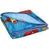 Jay Franco Kids Plush Throw Blanket – Soft & Comfy Throw for Couch or Bed – Cozy Home Décor for Living Room & Bedroom, Pink – Bluey, 40×50 – Travel Blanket(Blue – Avengers)