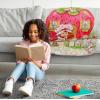 Jay Franco Kids Plush Throw Blanket – Soft & Comfy Throw for Couch or Bed – Cozy Home Décor for Living Room & Bedroom, Pink – Bluey, 40×50 – Travel Blanket(Multi – Strawberry Shortcake)