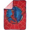 Jay Franco Kids Plush Throw Blanket – Soft & Comfy Throw for Couch or Bed – Cozy Home Décor for Living Room & Bedroom, Pink – Bluey, 40×50 – Travel Blanket(Red – Spiderman)