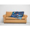 Jay Franco Kids Plush Throw Blanket – Soft & Comfy Throw for Couch or Bed – Cozy Home Décor for Living Room & Bedroom, Pink – Bluey, 40×50 – Travel Blanket(Blue – Blippi)