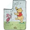 Jay Franco Kids Plush Throw Blanket – Soft & Comfy Throw for Couch or Bed – Cozy Home Décor for Living Room & Bedroom, Pink – Bluey, 40×50 – Travel Blanket(Multi – Winnie the Pooh)