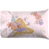 Jay Franco Kids Sheet Set with Fitted, Flat Sheets & Pillow Cover – Ultra-Soft Bedding with Pillowcase for Room Decor, White – Bluey, 4 Piece Full(White – Disney Princess)