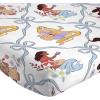 Jay Franco Kids Sheet Set with Fitted, Flat Sheets & Pillow Cover – Ultra-Soft Bedding with Pillowcase for Room Decor, White – Bluey, 4 Piece Full(White – Disney Princess)