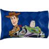 Jay Franco Kids Sheet Set with Fitted, Flat Sheets & Pillow Cover – Ultra-Soft Bedding with Pillowcase for Room Decor, White – Bluey, 4 Piece Full(White – Toy Story)