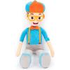 Jay Franco Plusg Pillow Buddy Super Soft Polyester Microfiber | Bluey 19 Inches(Blue – Blippi)
