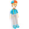 Jay Franco Plusg Pillow Buddy Super Soft Polyester Microfiber | Bluey 19 Inches(Blue – Blippi)