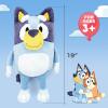 Jay Franco Plusg Pillow Buddy Super Soft Polyester Microfiber | Bluey 19 Inches(Blue – Bluey)