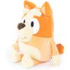 Jay Franco Plusg Pillow Buddy Super Soft Polyester Microfiber | Bluey 19 Inches(Orange – Bingo)