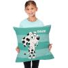 NORTHWEST Bluey Pillow, 18″ x 18″, Roll Call Bluey(Roll Call Chloe)
