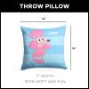 NORTHWEST Bluey Pillow, 18″ x 18″, Roll Call Bluey(Roll Call Coco)