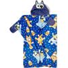 Northwest BBC Studios Bluey Throw Blanket, Wearable Hooded 3D Sculpted Silk Touch Throw, 40″x50″(Bouncy About)