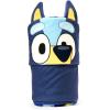 Northwest BBC Studios Bluey Throw Blanket, Wearable Hooded 3D Sculpted Silk Touch Throw, 40″x50″(Bouncy About)