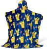 Northwest BBC Studios Bluey Throw Blanket, Wearable Hooded 3D Sculpted Silk Touch Throw, 40″x50″(Lighting League)