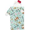 Northwest BBC Studios Bluey Throw Blanket, Wearable Hooded 3D Sculpted Silk Touch Throw, 40″x50″(World of Kitty)