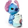 Northwest Bluey Character Hugger Pillow & Silk Touch Throw Blanket Set, 40″ x 50″, Hooray(Lilo & Stitch – Classic Palms)